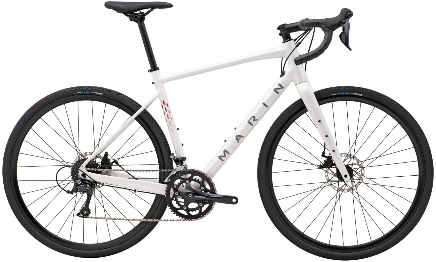 Фотография Велосипед Marin GESTALT 1 28" размер XL рама 60см, 2024 WHITE
