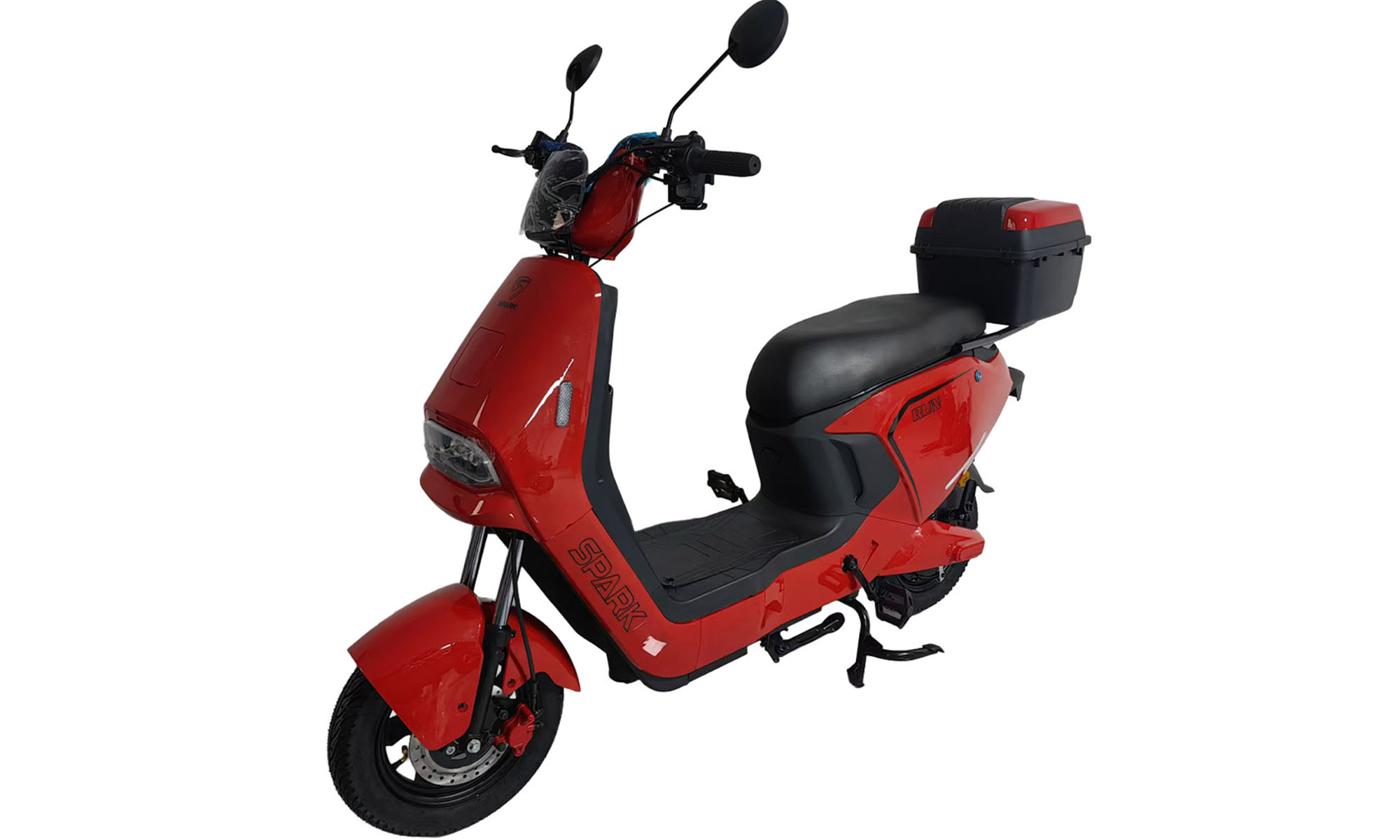 Велосипед з електромотором SPARK RUN 10", розмір 14", 60V/1000W/25Ah, рік 2026, червоний 4 Велосипед з електромотором SPARK RUN 10", розмір 14", 60V/1000W/25Ah, рік 2026, червоний 4