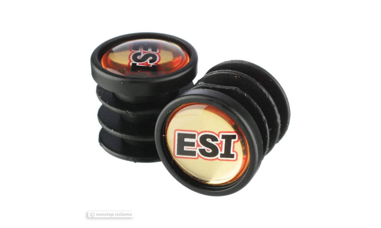 Гріпси ESI Ribbed Chunky Red Silicone Bicycle Grips 11