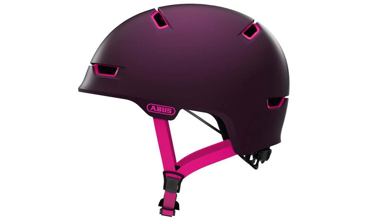 Фотография Шлем ABUS SCRAPER 3.0 ACE размер L (57-62 см), Фиолетово-розовый 