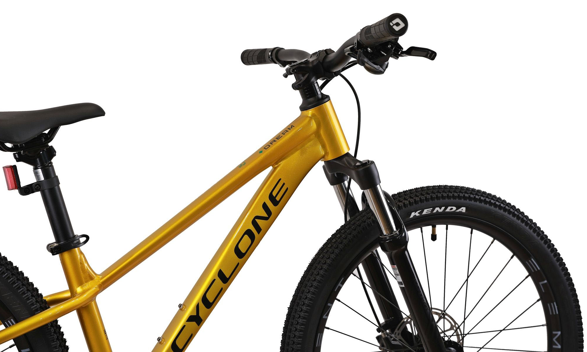 Велосипед CYCLONE DREAM 24", размер XXS, рама 12", 2025, Золотистый 3