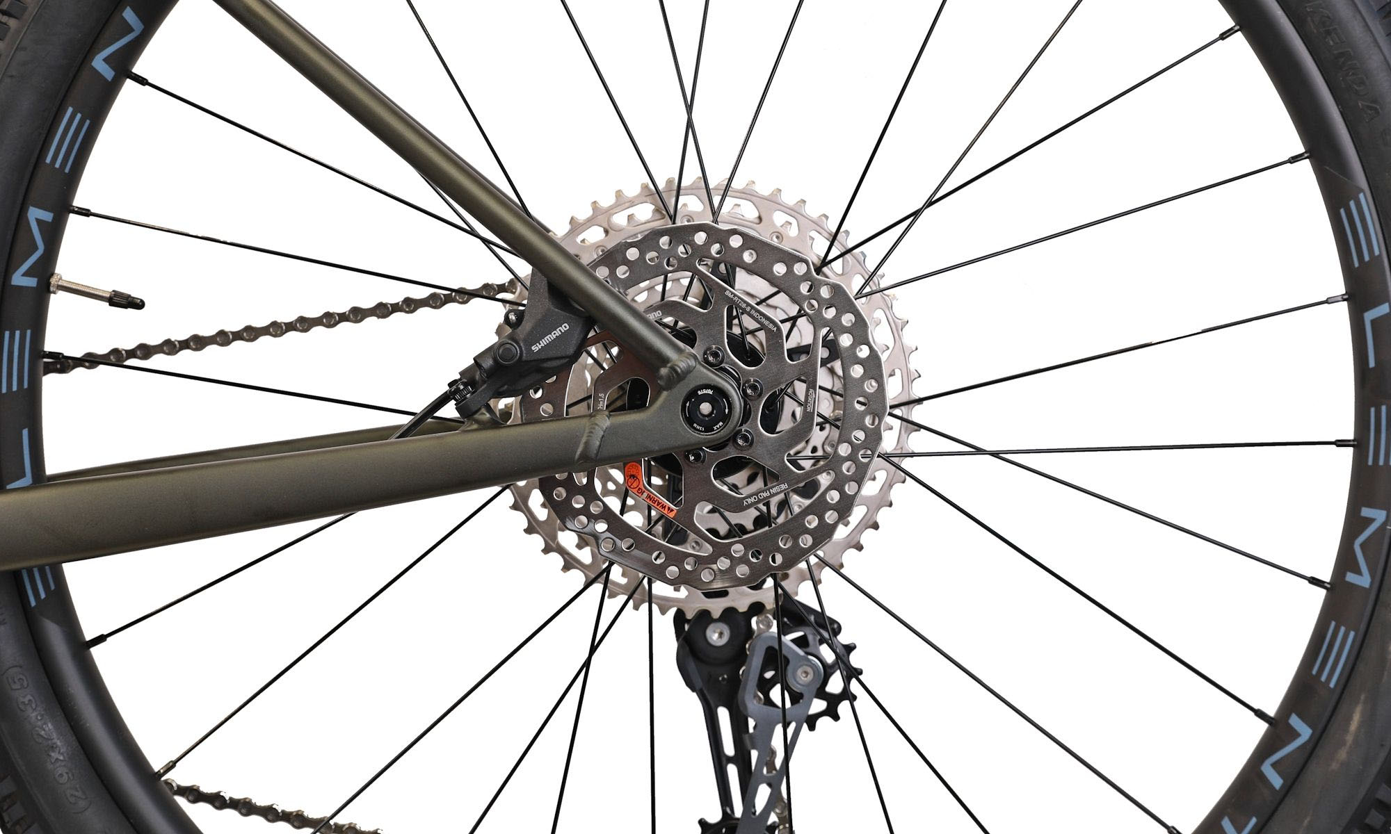 Велосипед CYCLONE SLX 29" RL, размер L, год 2026, темный зелено-серый (матовый) 4