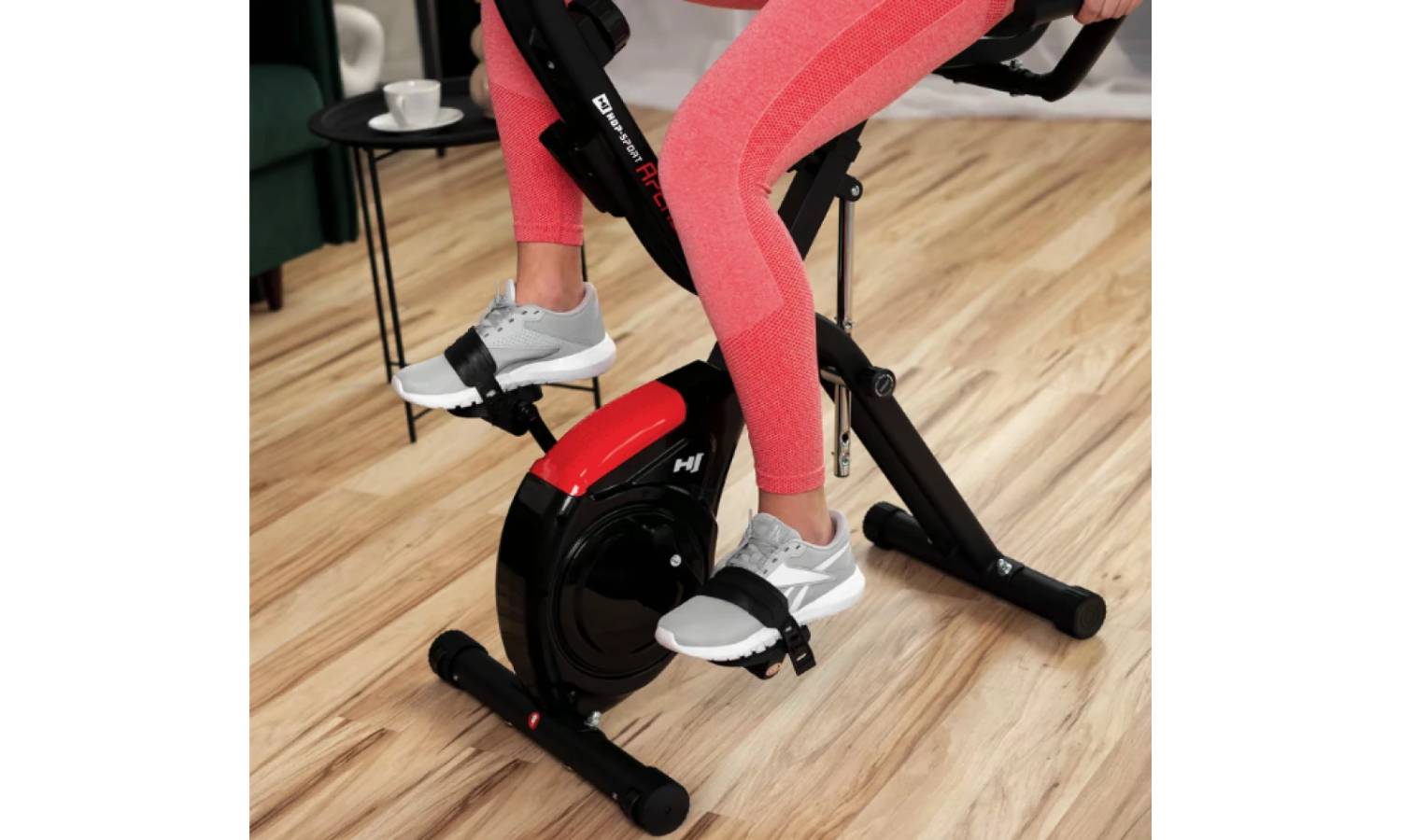 Велотренажер Hop-Sport HS-3030X Apeks X-Bike чорний 6