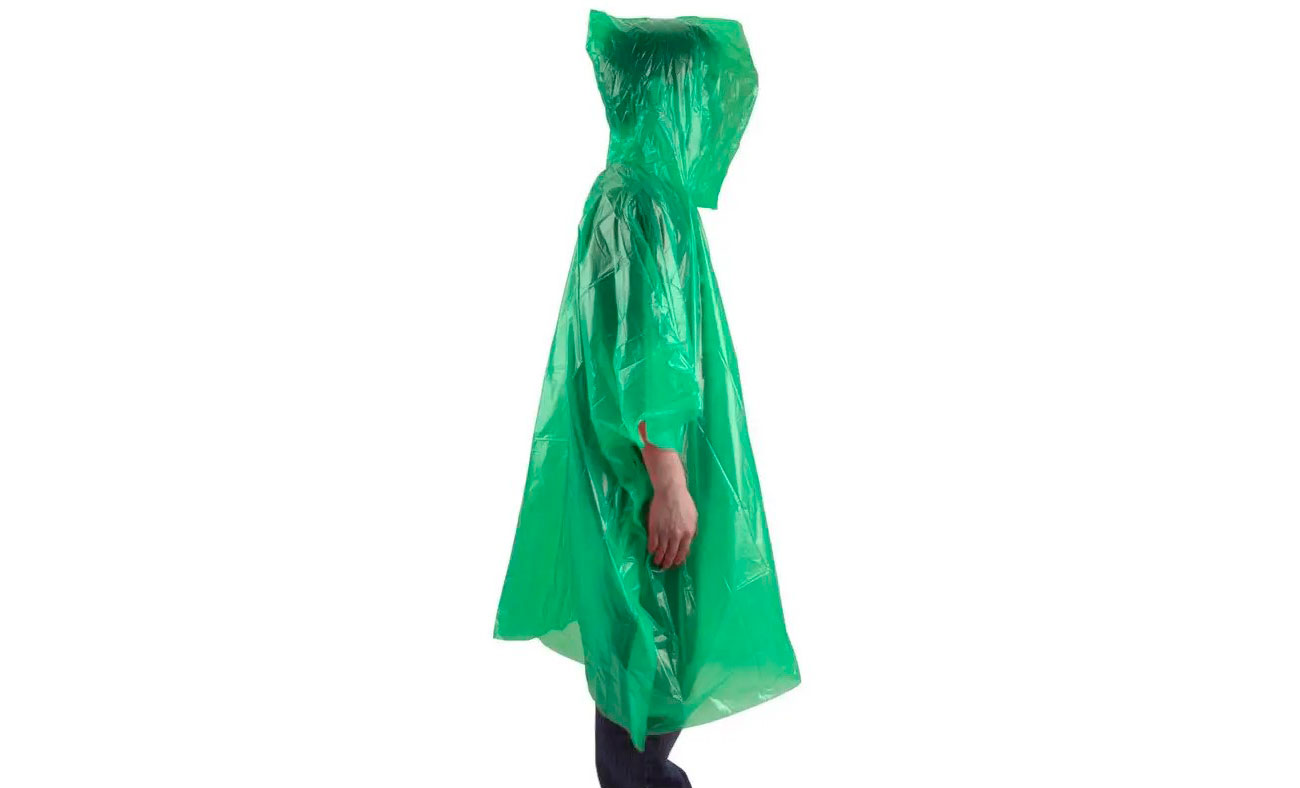 Фотография Пончо AceCamp Emergency Rain Poncho green