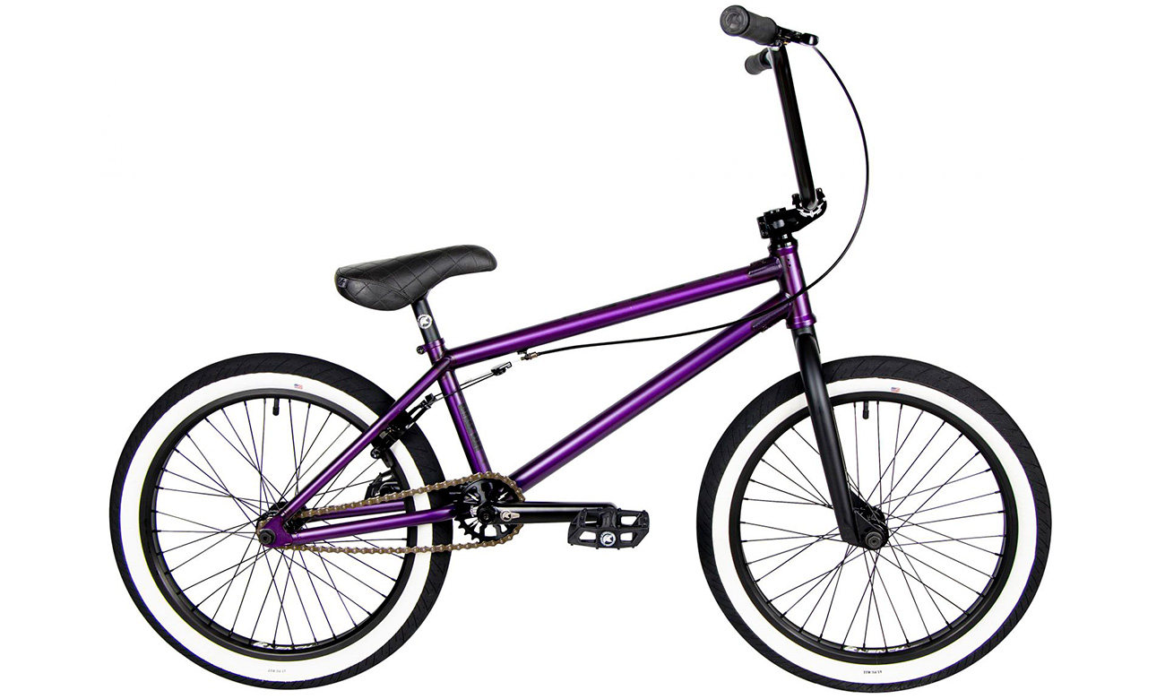 Фотография Велосипед 20" BMX Kench PRO Cro-Mo 21” (2021) Фиолетовый 2021 Фиолетовый