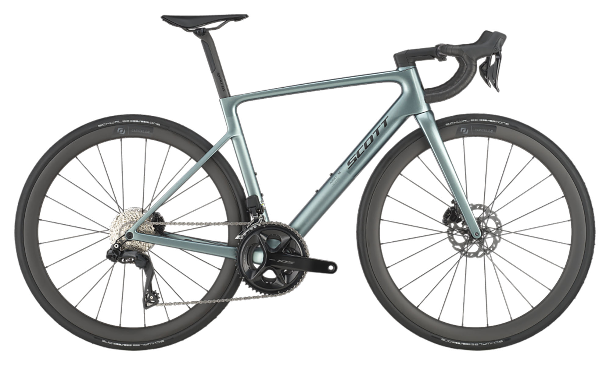 Велосипед SCOTT ADDICT RC 30 28", размер M, год 2025, серый, TW