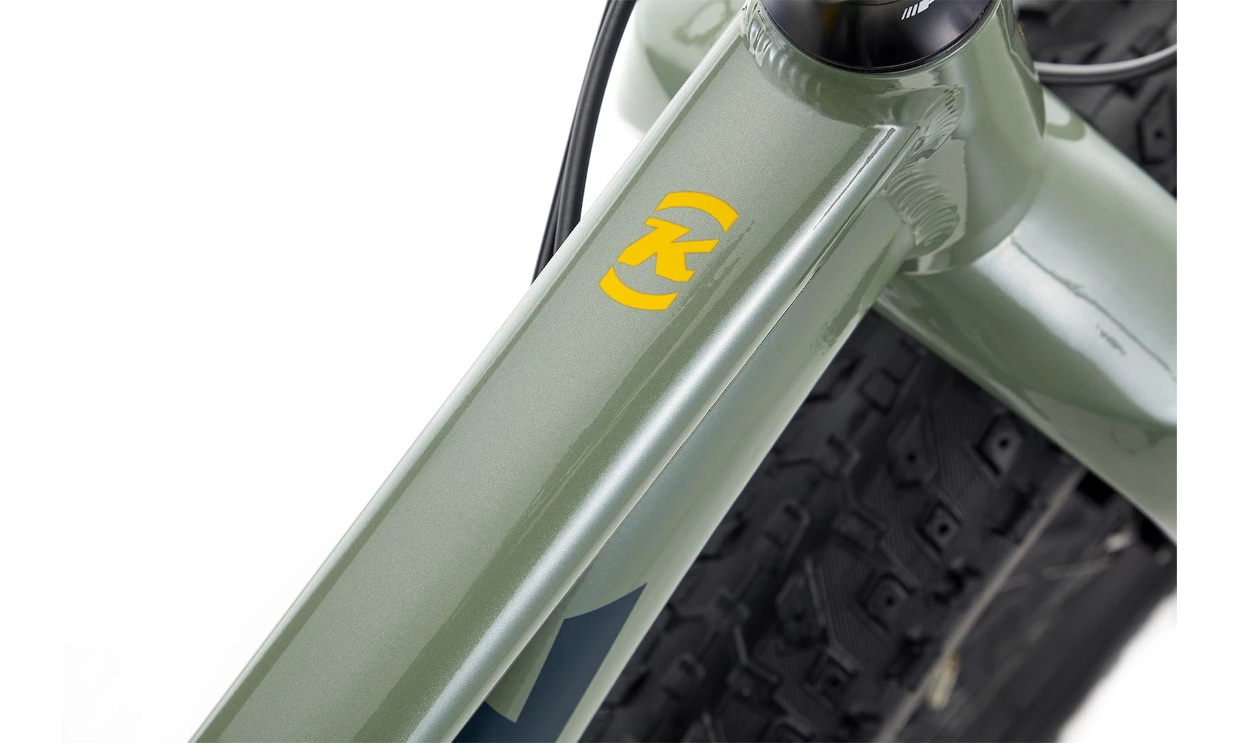 Фэтбайк  Kona Woo 26" размер рамы S, 2024, Landrover (зелено-серый) 6