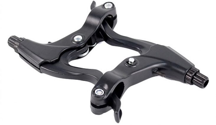 Тормозные ручки пара МТБ VBL-801A-A,V-Brake черные Тормозные ручки пара МТБ VBL-801A-A,V-Brake черные