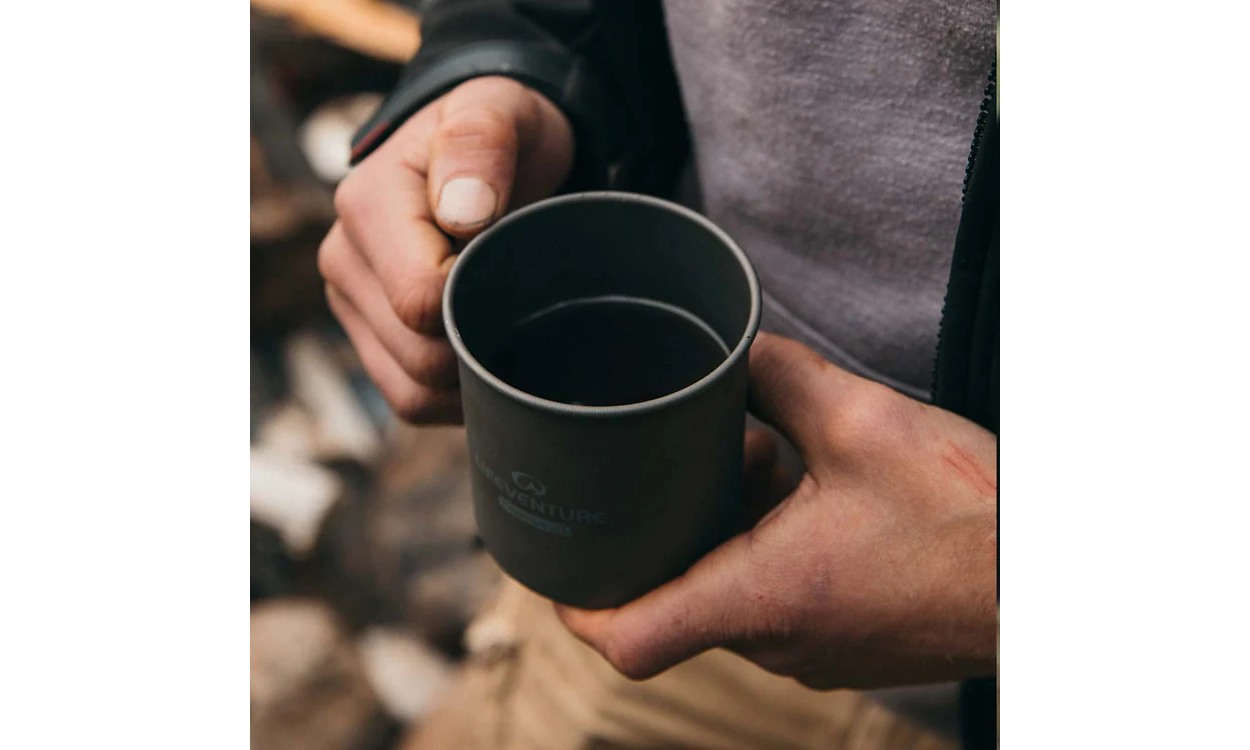 Кружка для туриста Lifeventure Titanium Mug 2