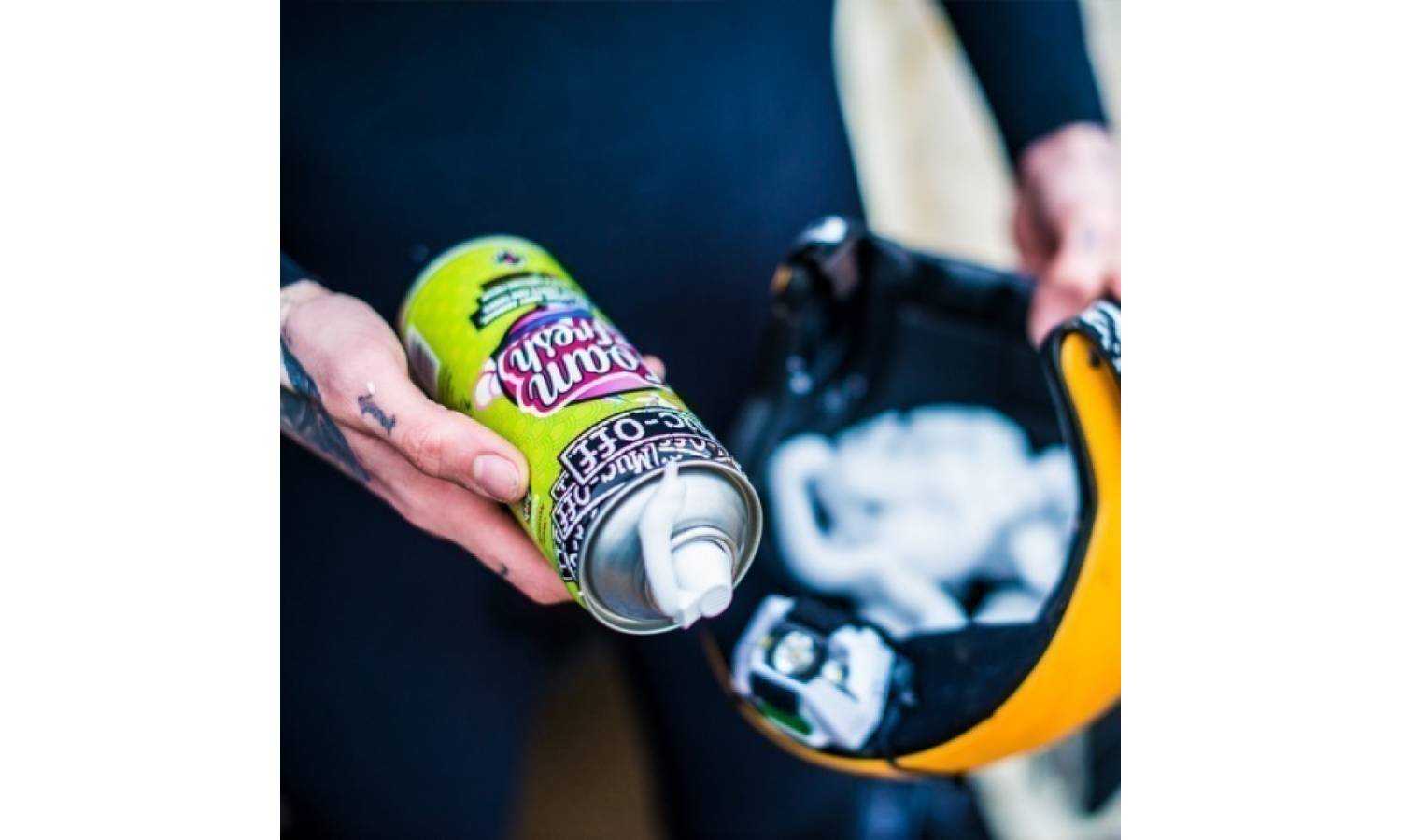 пена для чистки шлема MUC-OFF FRESH 400мл 2