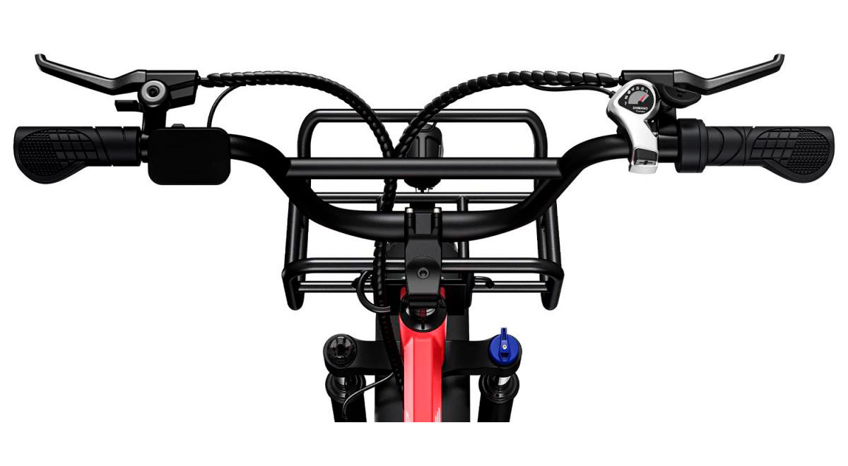 Электровелосипед фэтбайк Engwe L-20 (250 Вт, 13 Ah, 48 В ) 20", розовый 6