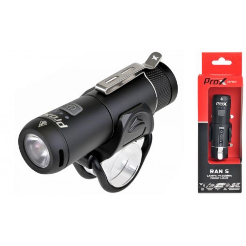 Фонарь передний ProX Run S 700лм, 1400mAh USB-C, тактический 2 Фонарь передний ProX Run S 700лм, 1400mAh USB-C, тактический 2