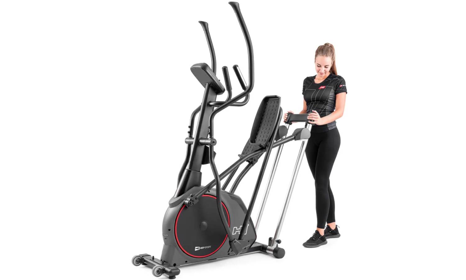 Орбитрек электромагнитный Hop-Sport HS-095CF Prizm Gray+ мат 10