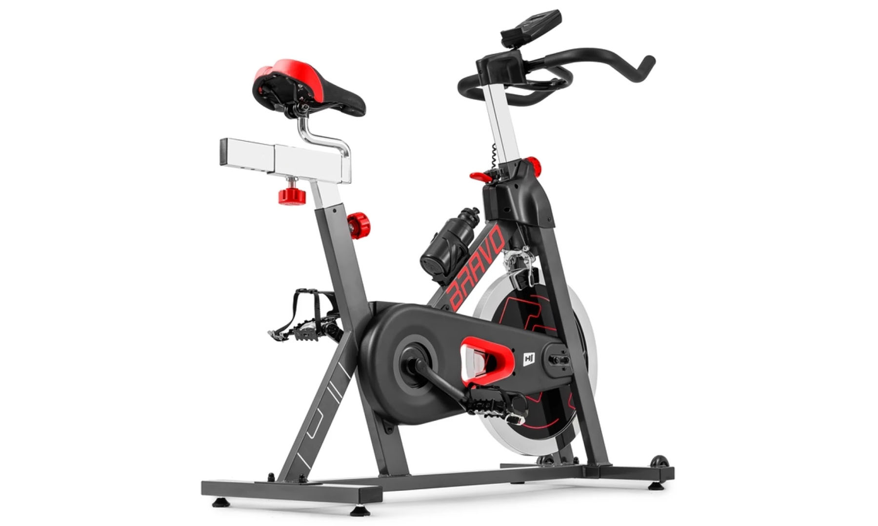 Спінбайк Hop-Sport HS-045CI Bravo Червоний 7