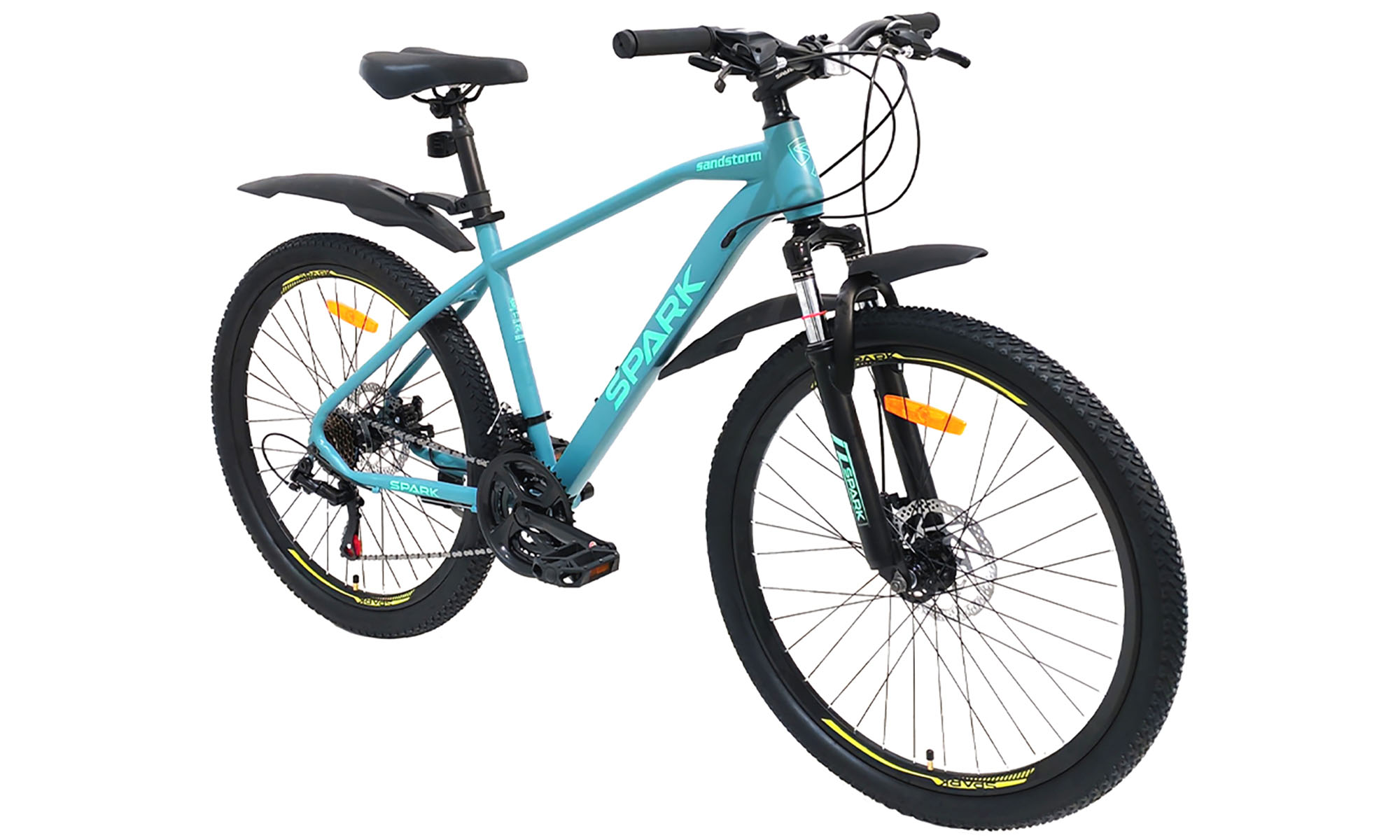Велосипед SPARK SANDSTROM 26", розмір M, рама 17", 2025, бірюзовий 4 Велосипед SPARK SANDSTROM 26", розмір M, рама 17", 2025, бірюзовий 4