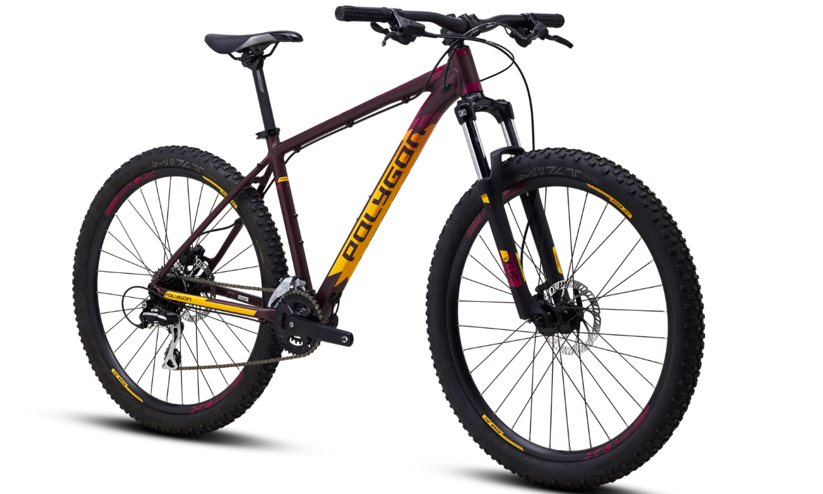 Фотографія Велосипед POLYGON PREMIER 4 27,5" 2021, розмір М, Фіолетовий 2