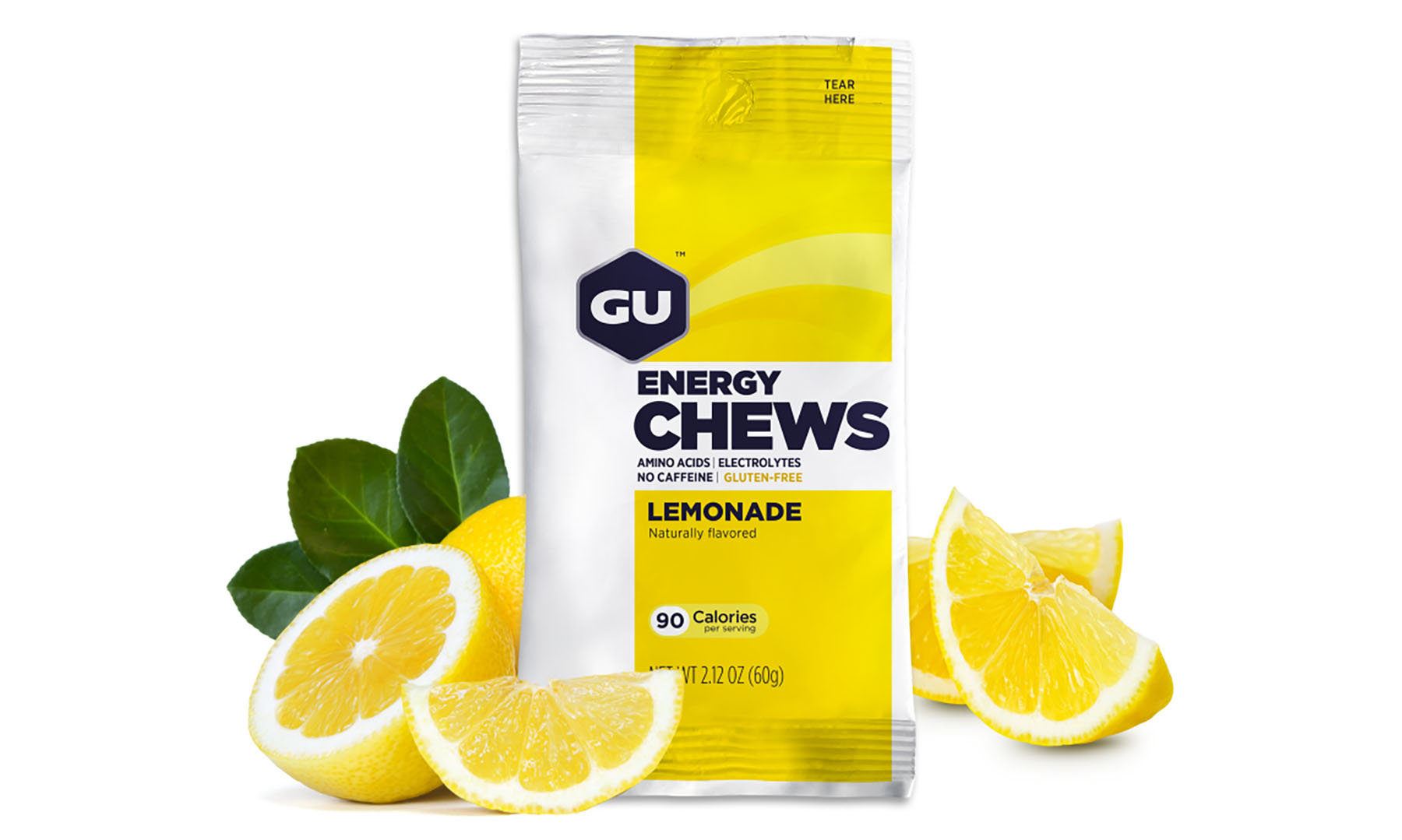 Фотография Энергетические желейки GU Energy Chews Lemonade, 60 г