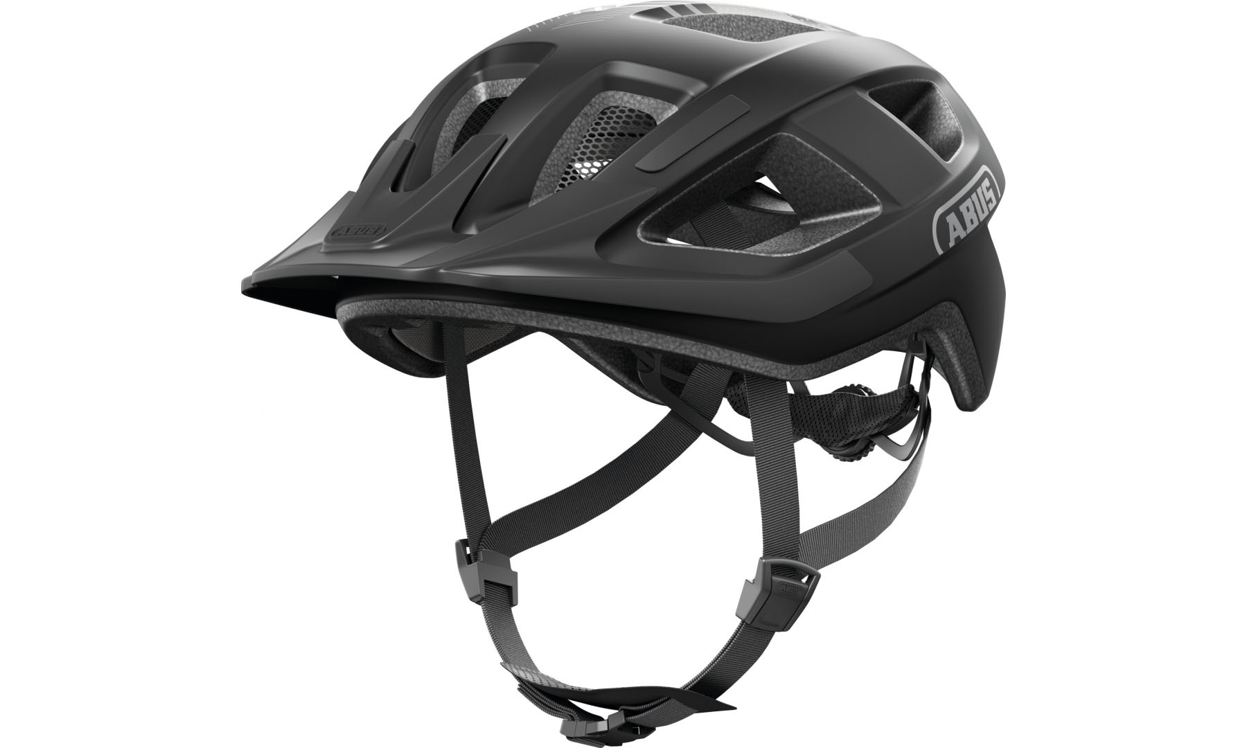 Велошлем ABUS ADURO 3.0 race black, размер M (52-58 см), черный 6
