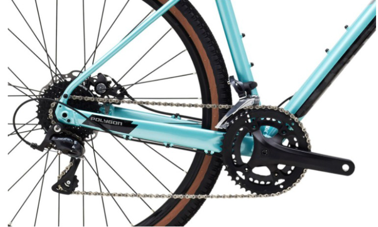 Фотография Велосипед Polygon BEND R2 27,5" 2021 размер М Голубо-черный 5
