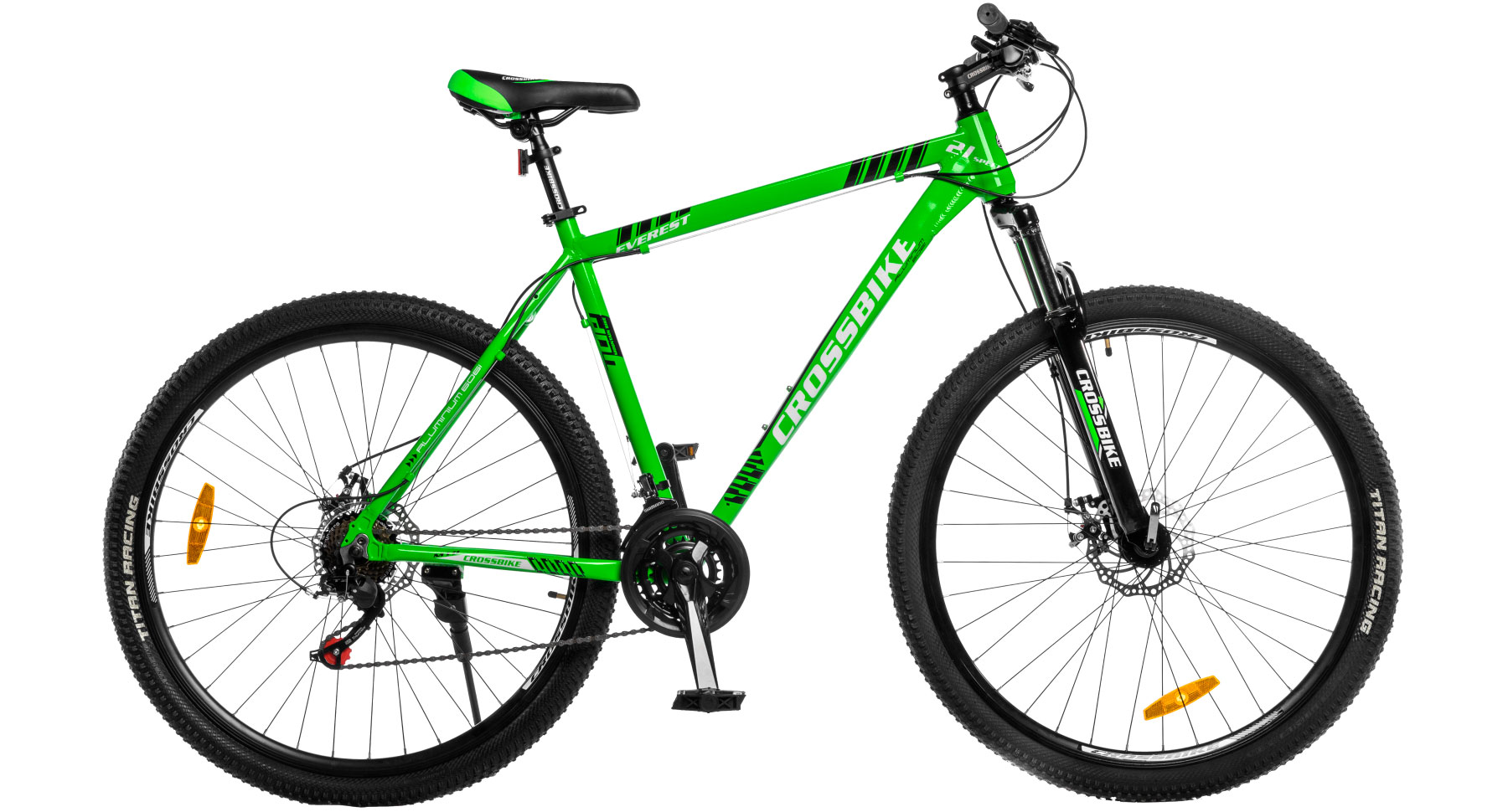 Фотография Велосипед CrossBike Everest 29"размер L рама 19 2022 Зеленый
