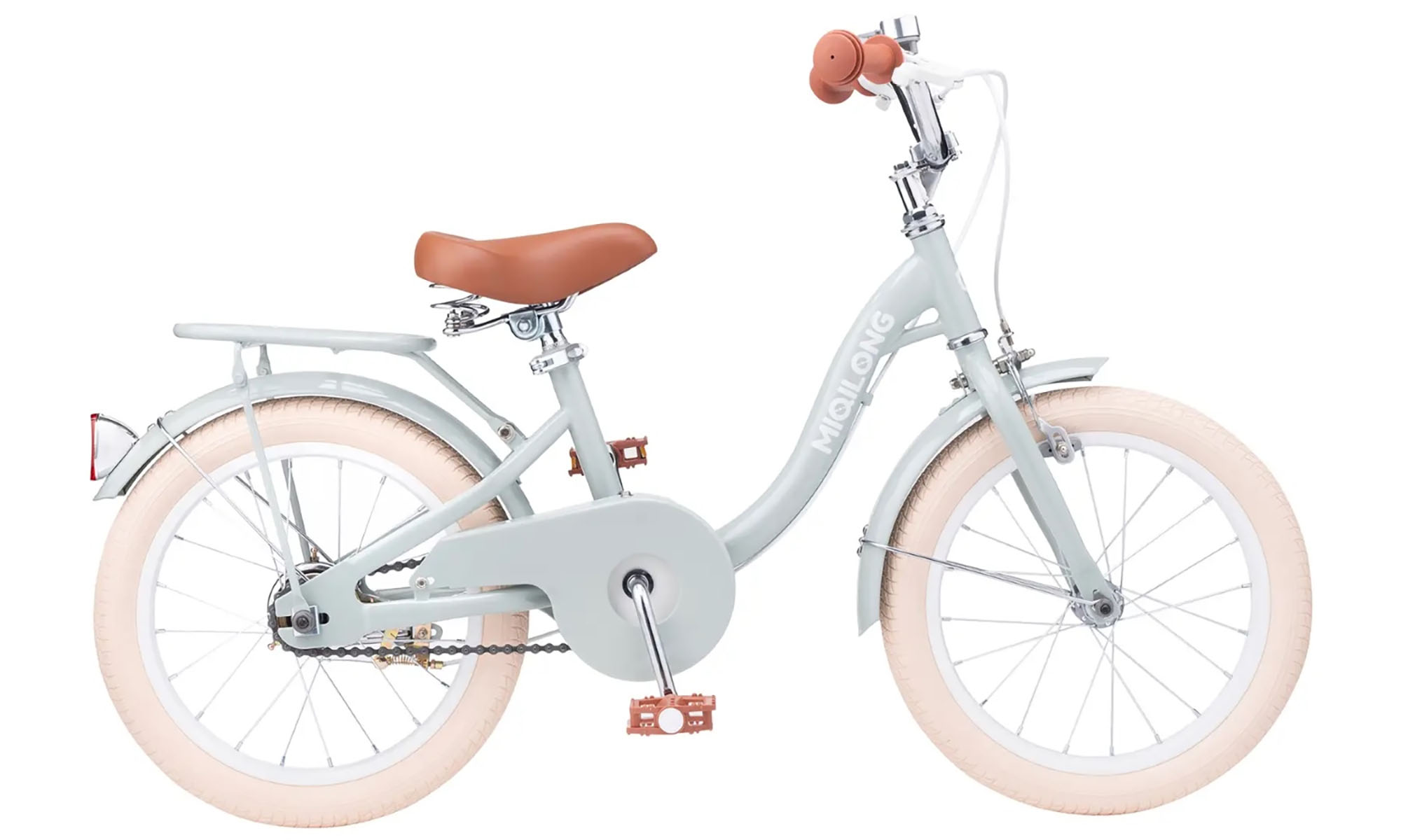 Детский велосипед Miqilong LS 16", One size, 2025, оливковый 3