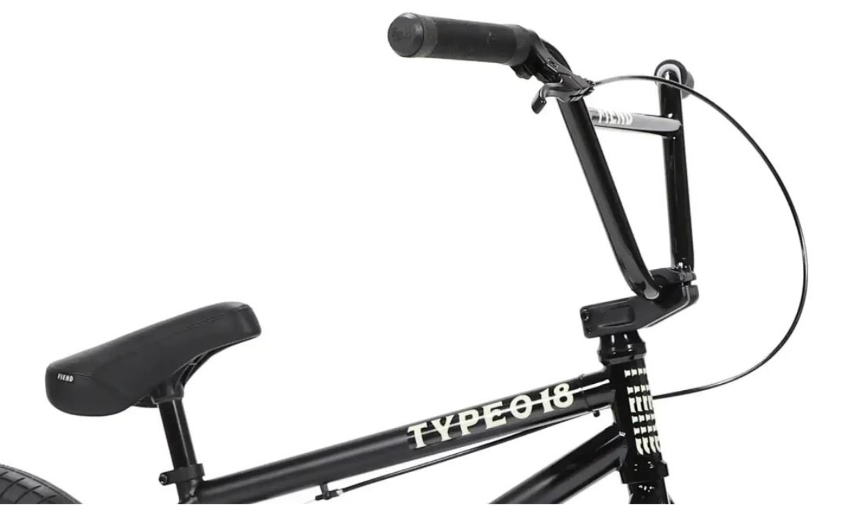 Фотография Велосипед Fiend Type O 18” 2022 черный 3