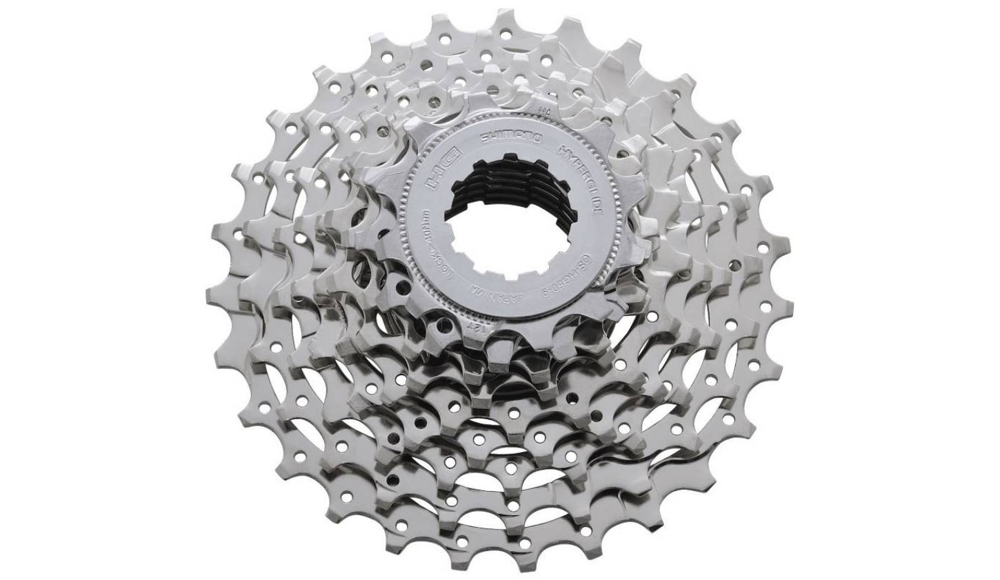 Фотографія Кассета Shimano Sora CS-HG50 9sp 12-25 серебристый