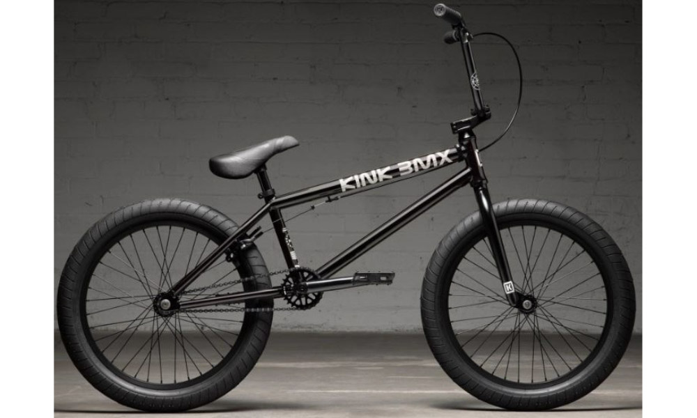 Велосипед KINK BMX Launch 2022 чорний 5