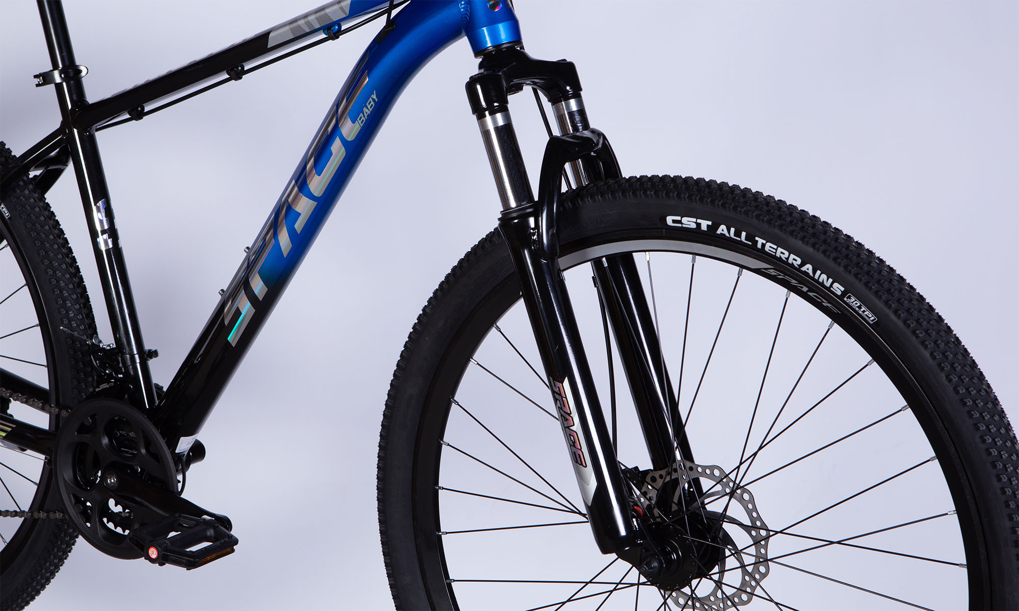 Велосипед SPACE PHAETON DD FR 29", размер M, рама-18", год 2026, черно-синий 2 Велосипед SPACE PHAETON DD FR 29", размер M, рама-18", год 2026, черно-синий 2