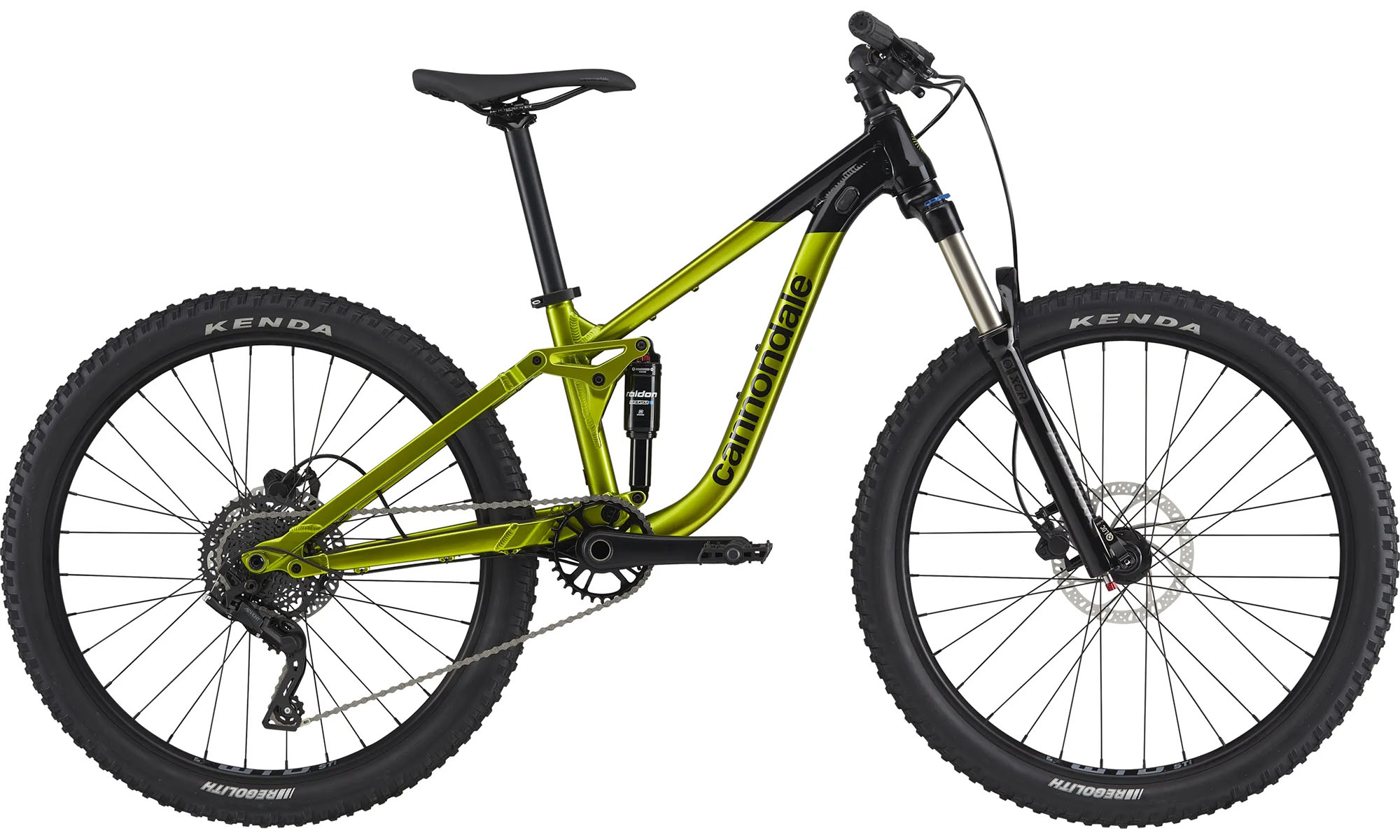 Велосипед Cannondale HABIT OS 26", розмір XS, рік 2026, чорно-зелений 