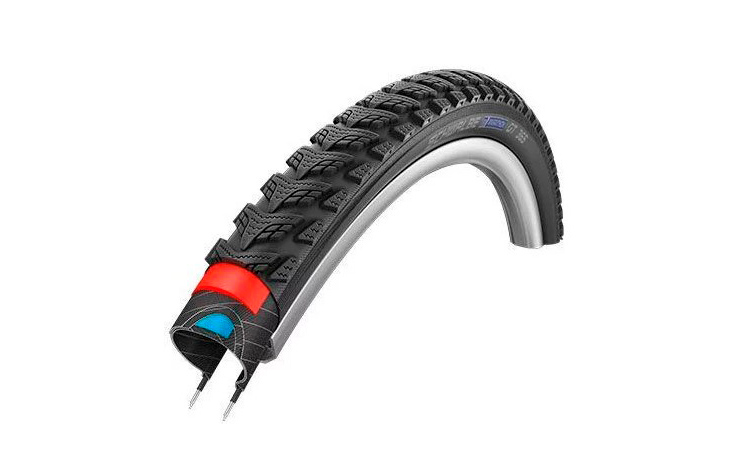 Фотографія Покришка 28x2.00 (50-622) Schwalbe MARATHON GT 365 DualGuard Performance B/B+RT HS475 FS, 67EPI 35B black