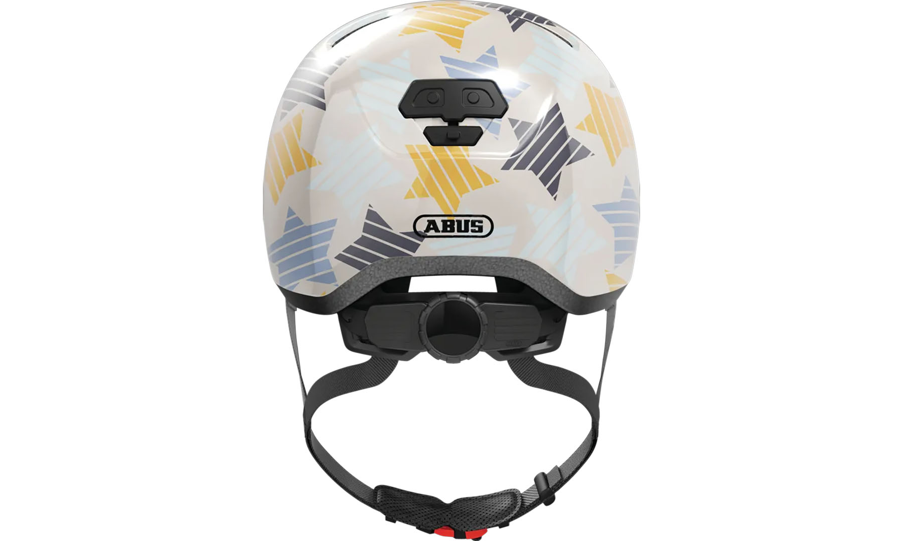 Велошолом дитячий ABUS SKURB KID grey stars, размер S (45-50 см) 3