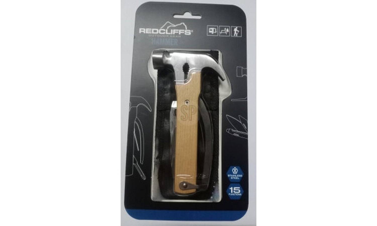 Набор для выживания 15в1 Redcliffs молоток 4