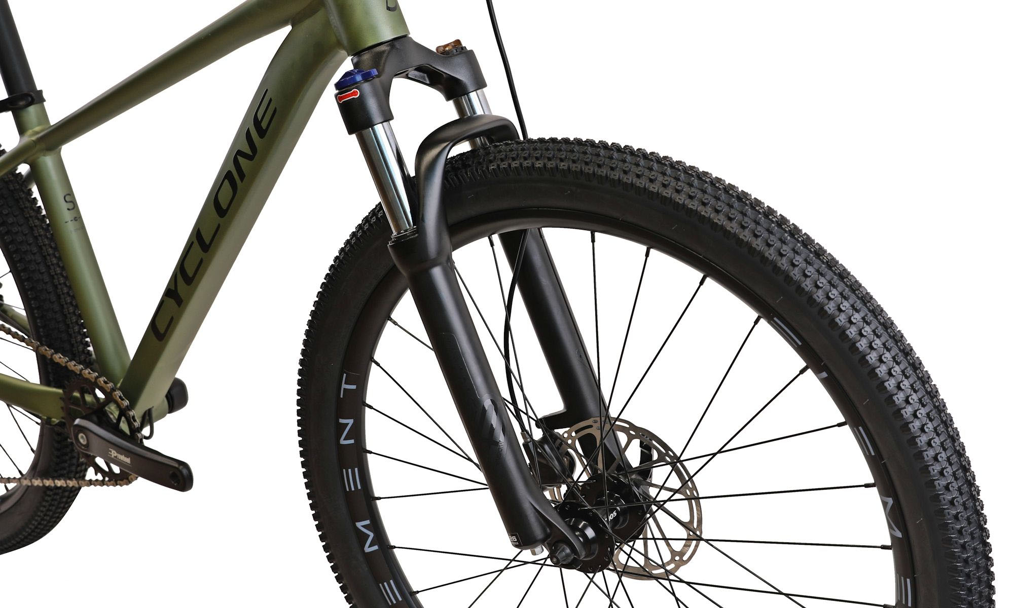 Велосипед Cyclone RX 26" размер XS, рама 12.5", 2025, Зелено-серый (мат) 4 Велосипед Cyclone RX 26" размер XS, рама 12.5", 2025, Зелено-серый (мат) 4