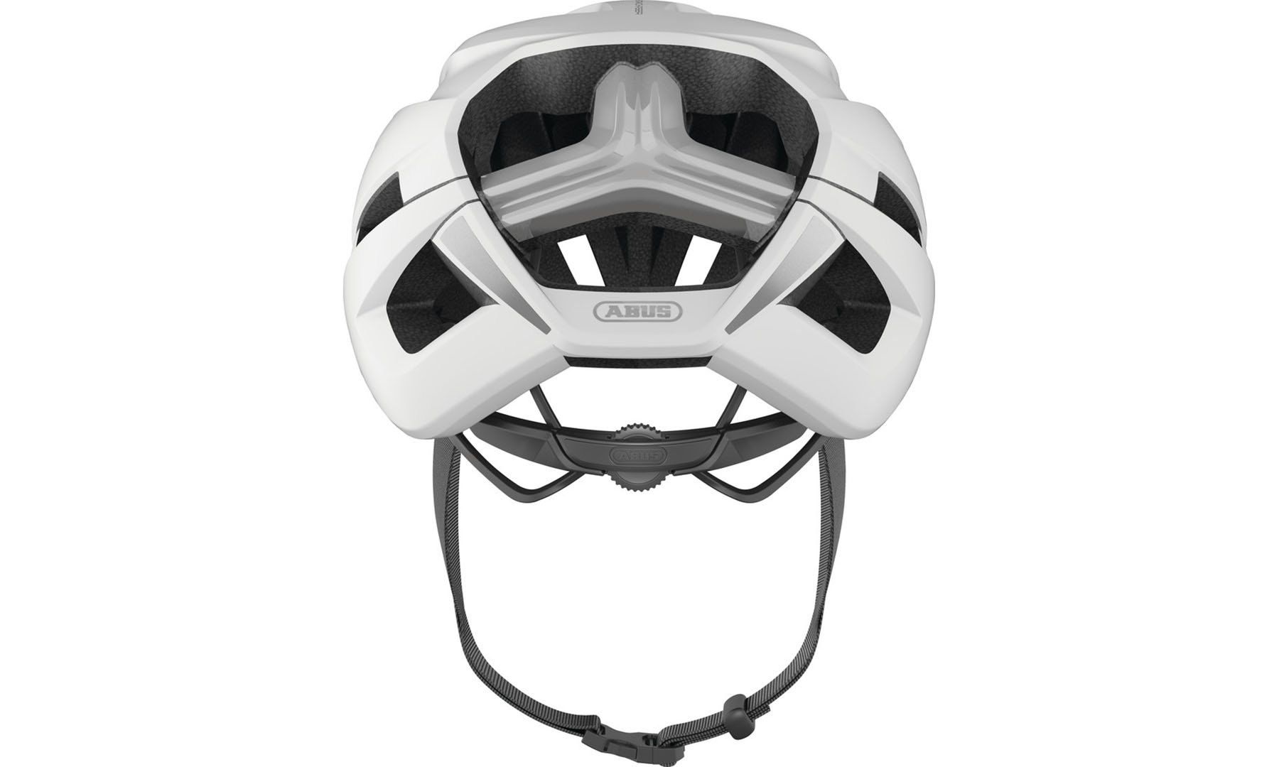 Велошлем спортивный ABUS STORMCHASER ACE polar white, размер M (54-58 см), белый 3