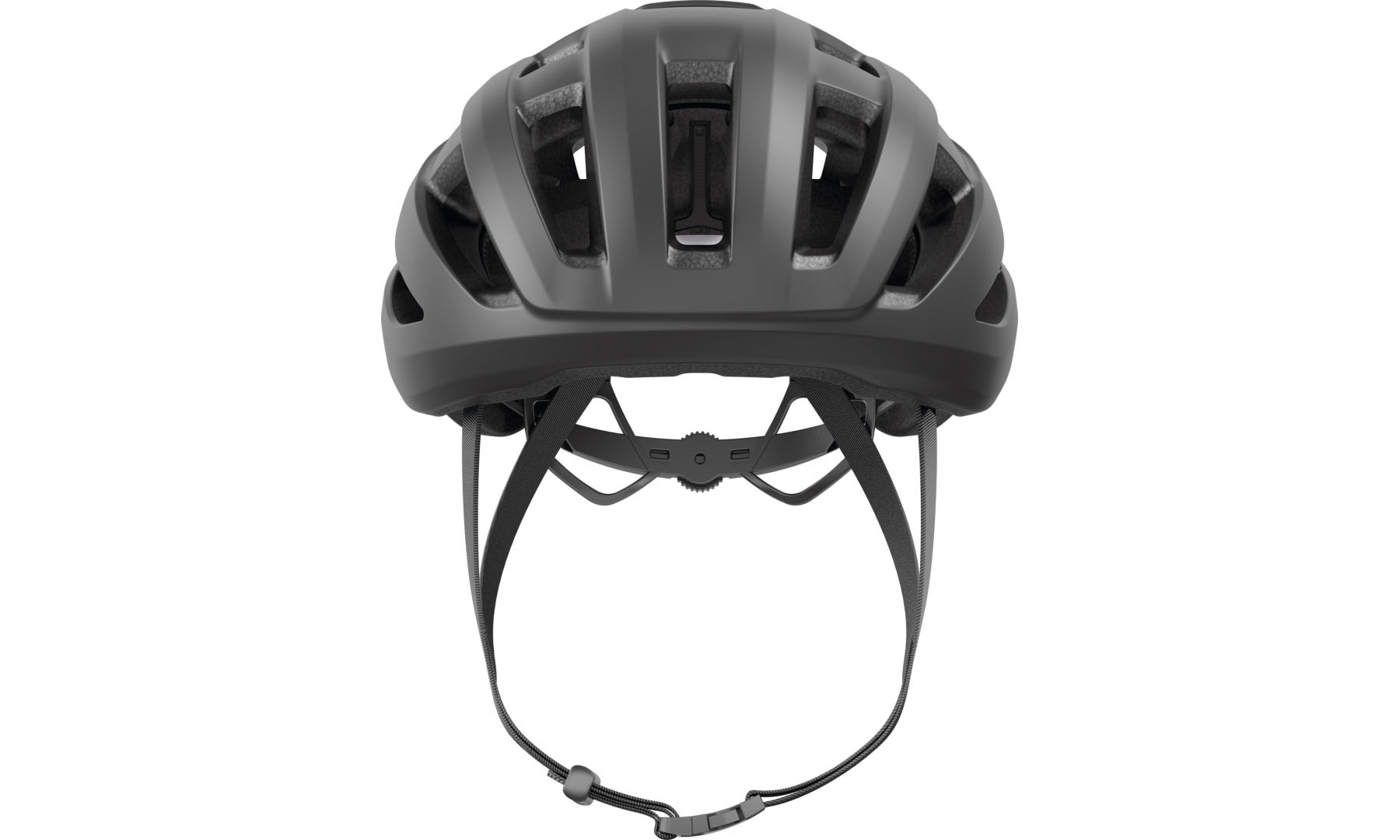 Велошлем спортивный ABUS POWERDOME velvet black, размер M (54-58 см), черный 4 Велошлем спортивный ABUS POWERDOME velvet black, размер M (54-58 см), черный 4