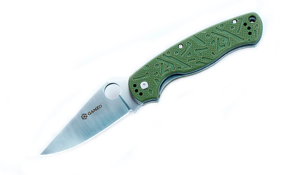 Фотография Складной нож Ganzo G7301 зеленый