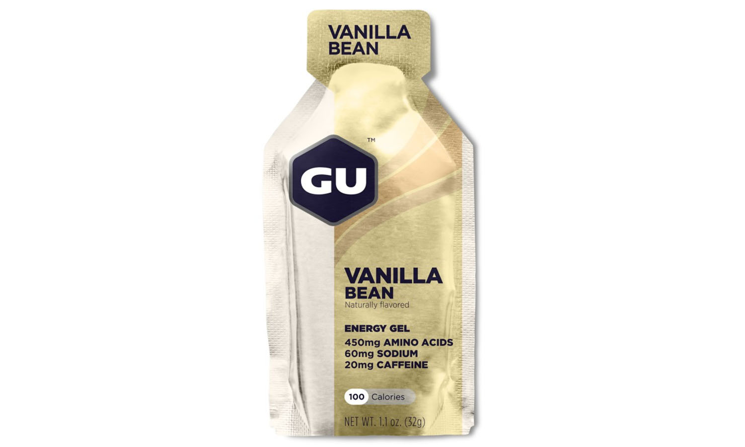 Фотографія Енергетичний гель GU Energy Vanilla Bean, 32 г (20 мг кофеїну)