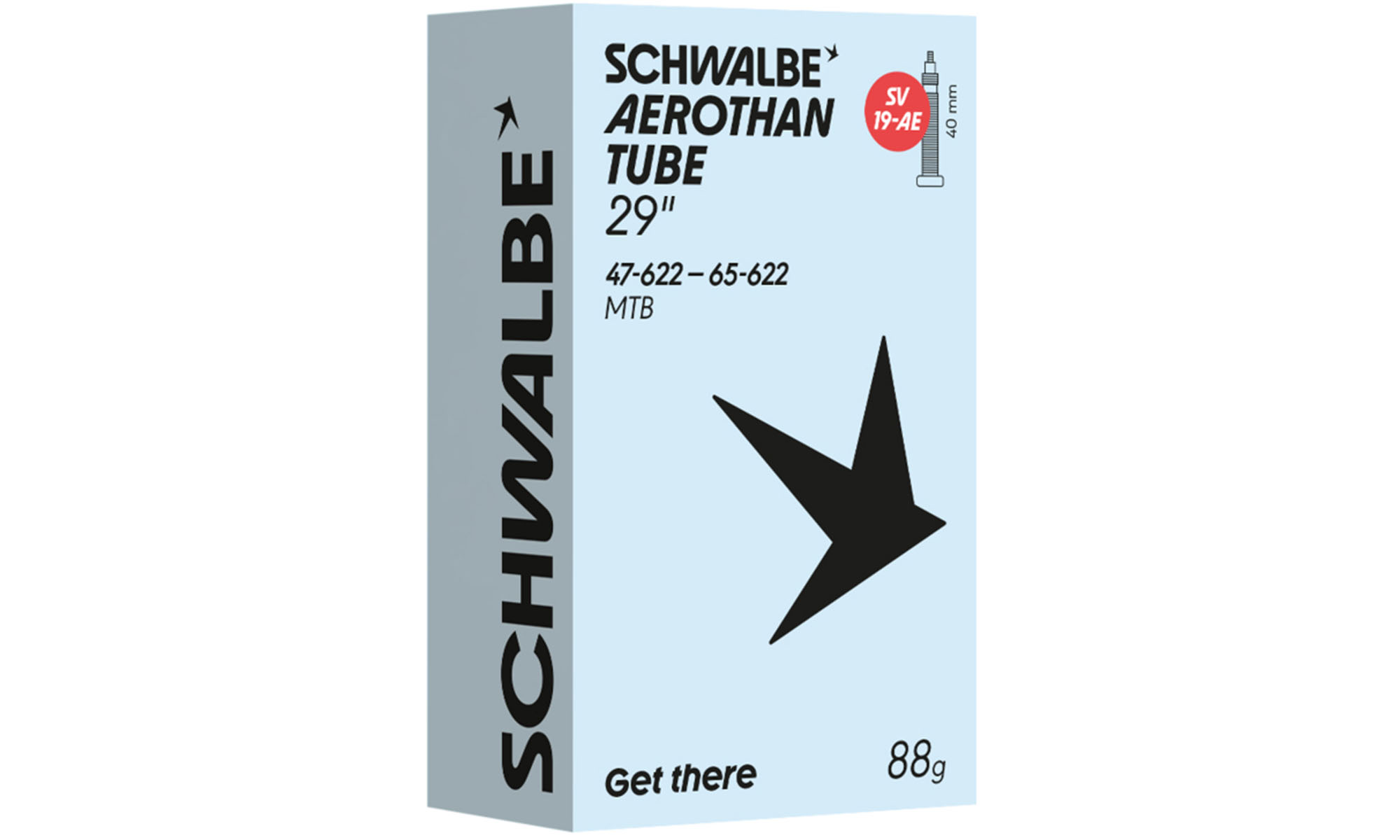 Камера TPU 29"/28" (47/65-622) Schwalbe SV19-AE AEROTHAN, Alu 40mm Камера TPU 29"/28" (47/65-622) Schwalbe SV19-AE AEROTHAN, Alu 40mm