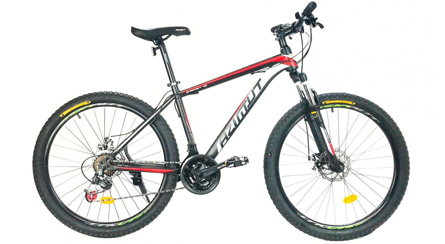 Фотография Велосипед Azimut 40 GD 27,5" размер М рама 17 Черно-белый