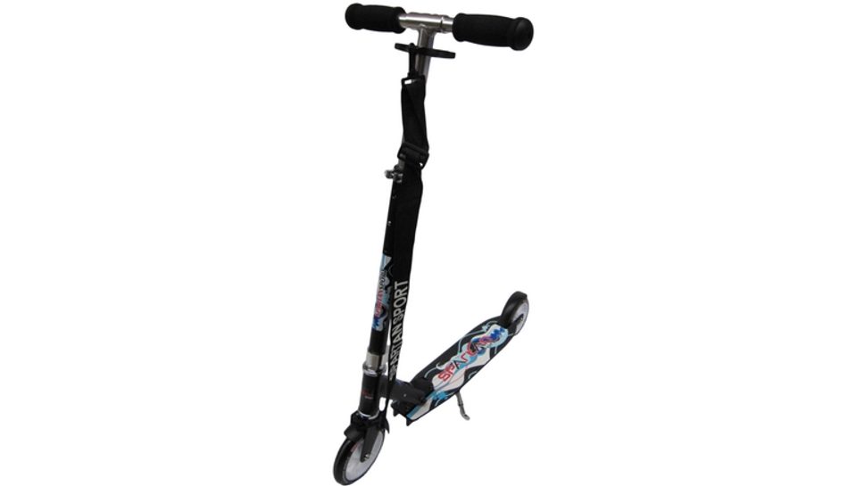 Самокат двохколесный Spartan X145, черный 6 Самокат двохколесный Spartan X145, черный 6