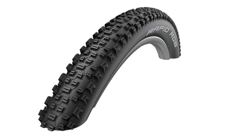 Фотография Покрышка 27.5x2.25 650B (57-584) Schwalbe RAPID ROB K-Guard B/B-SK HS425 SBC, 50EPI  black