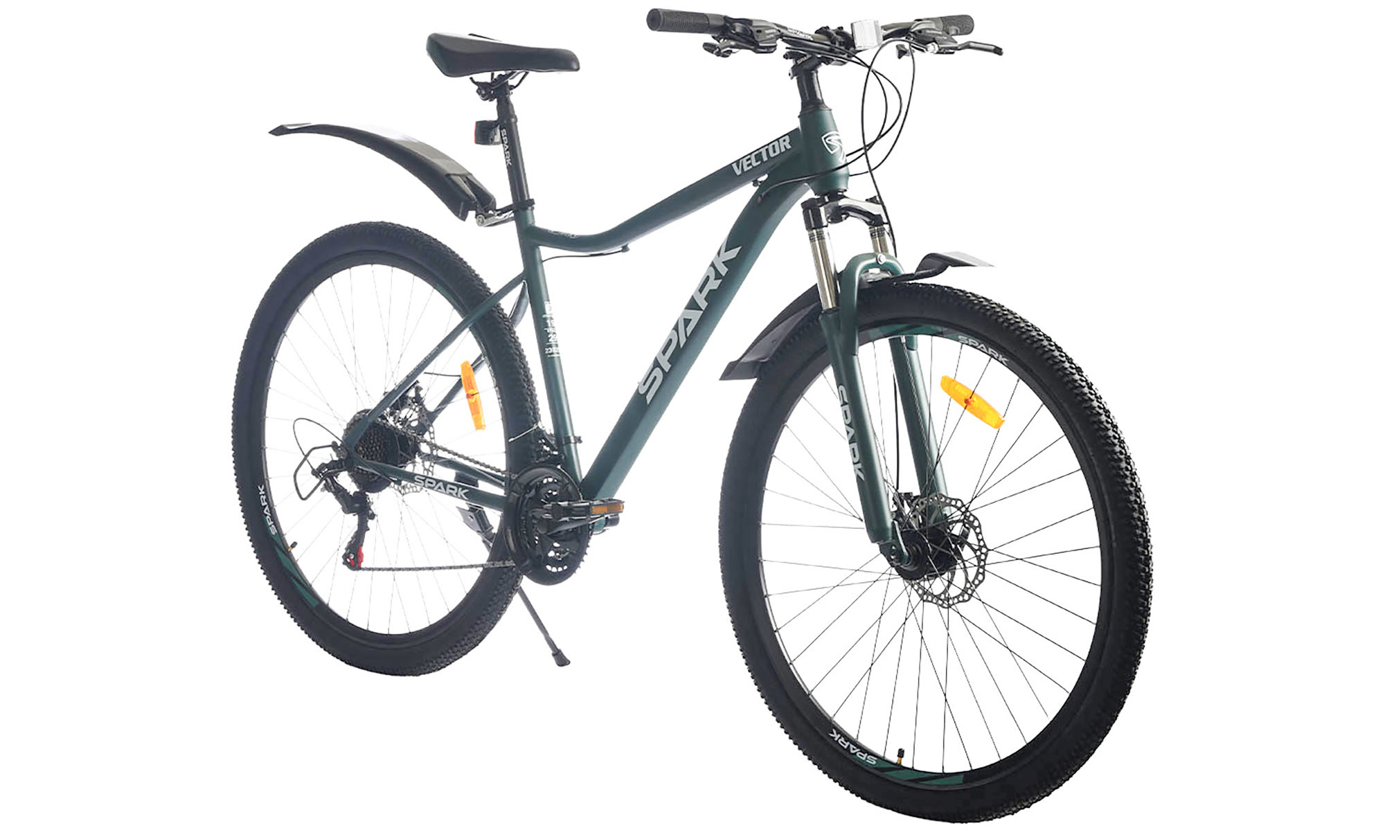 Велосипед SPARK VECTOR 29", размер L, рама 19", год 2026, темно-зеленый 4