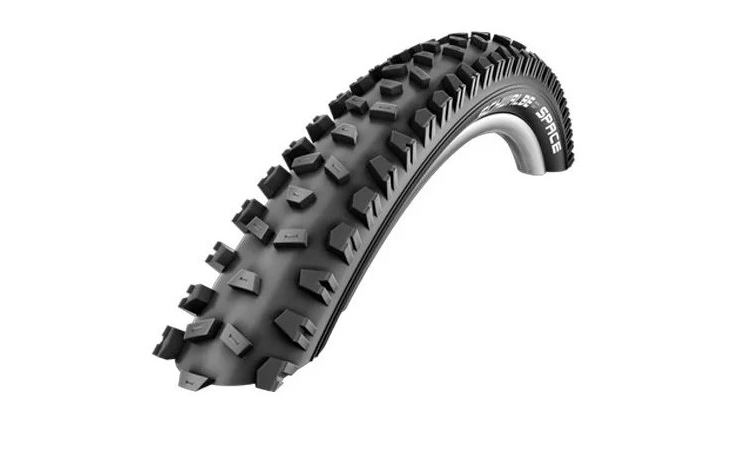 Фотография Покрышка 26x2.35 (60-559) Schwalbe SPACE K-Guard Active B/B HS326 SBC, 50EPI black