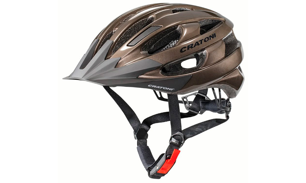 Фотография Велосипедный шлем Cratoni Velon размер XXL (59-65 см), Коричневый