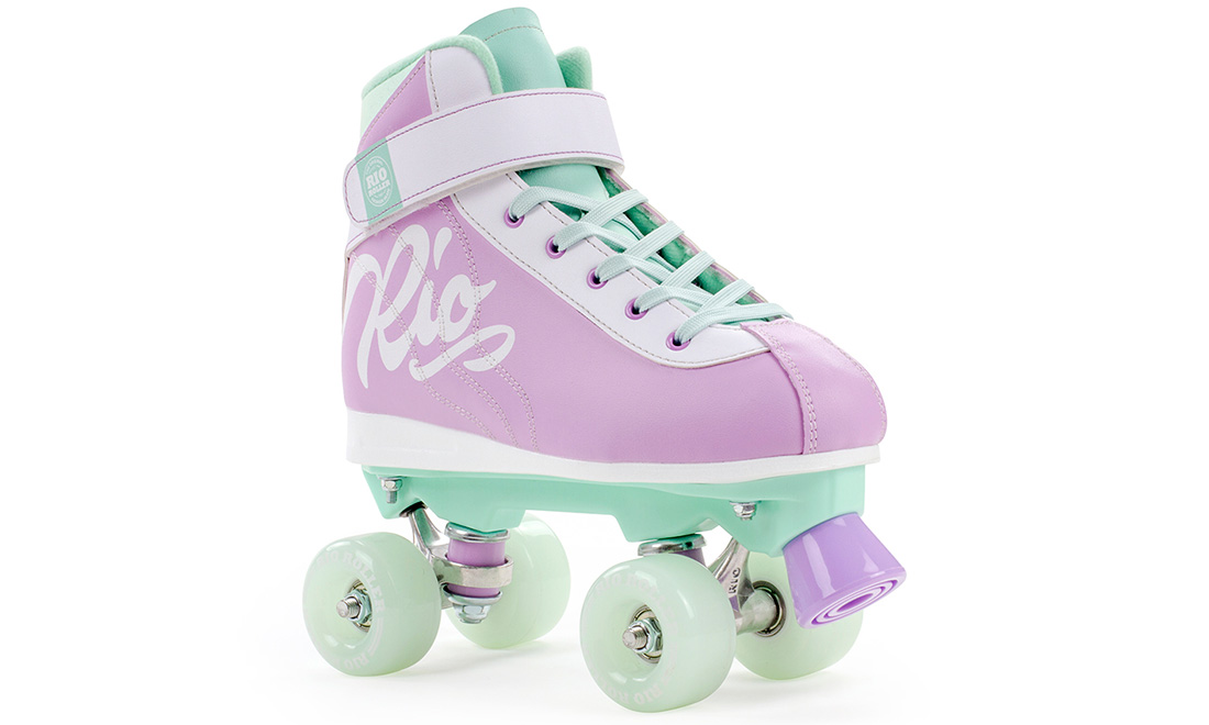 Ролики Rio Roller MILK SHAKE, размер 38, Розово-зеленый 4 Ролики Rio Roller MILK SHAKE, размер 38, Розово-зеленый 4