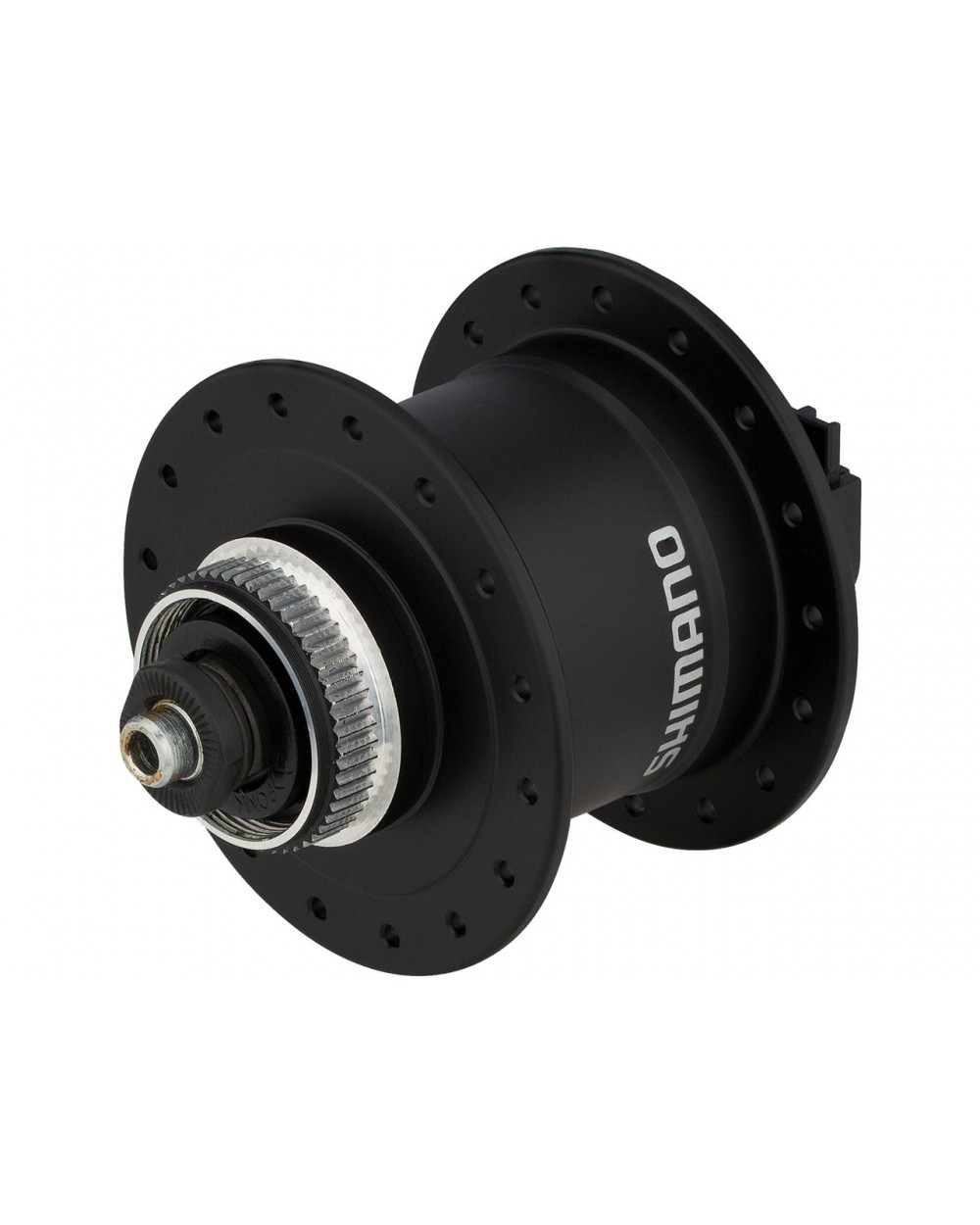 Фотографія Динамо втулка Shimano DH-T4050-1D Centerlock, 6V/1.5W, 36 спиць, Чорний