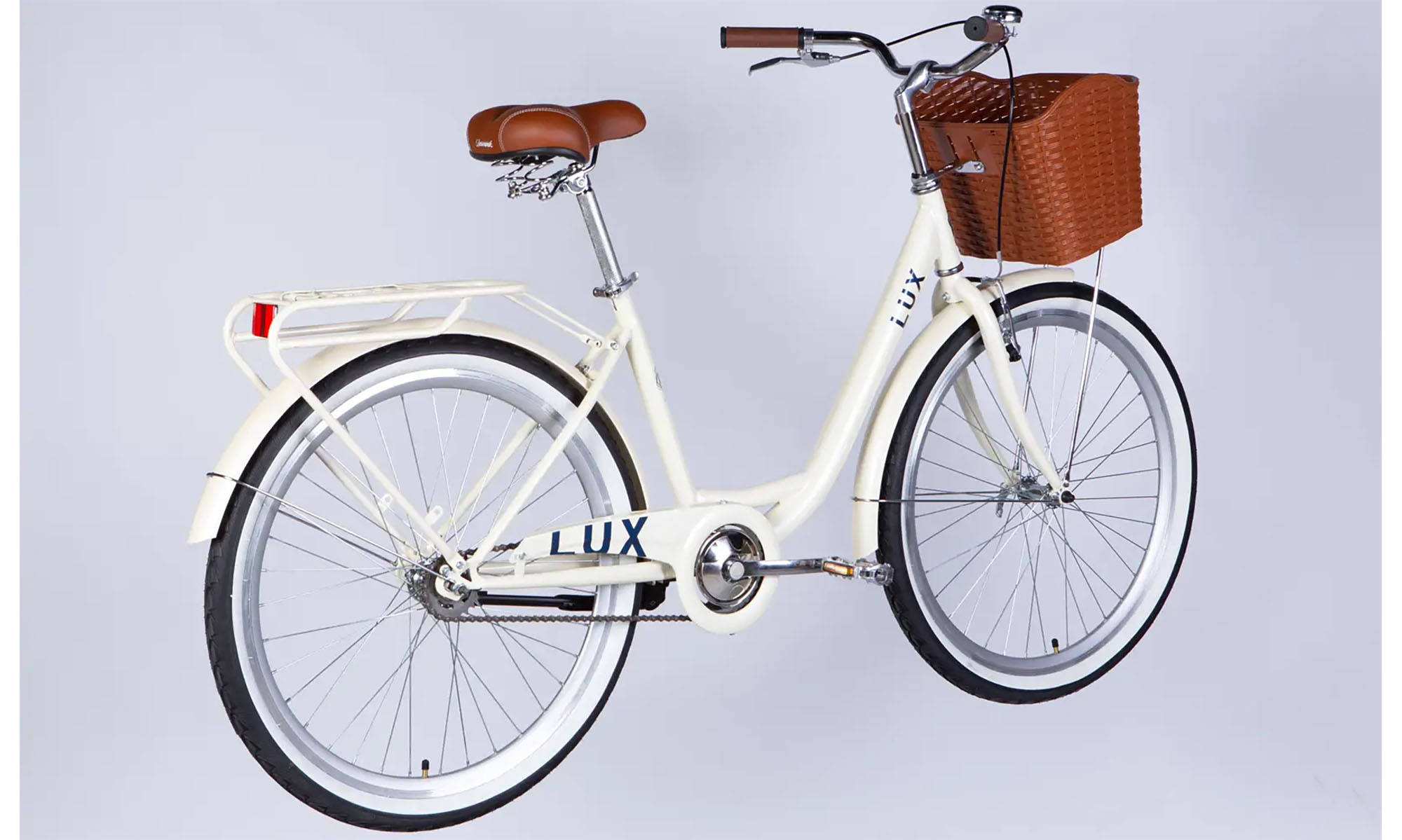 Велосипед Dorozhnik LUX Velosteel 26", размер M, рама-17", год 2026, слоновая кость 5