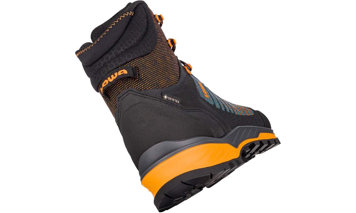 Ботинки LOWA Mangart GTX MID anthracite-flame размер 44.5 3