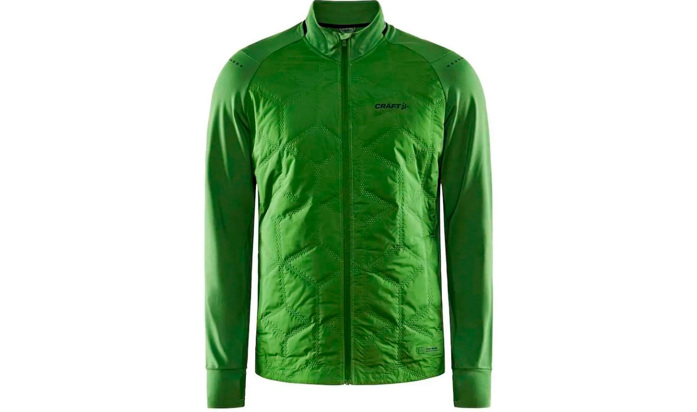 Фотография Куртка Craft ADV SubZ Warm Jacket, мужской, размер XL, сезон AW 21, зеленый